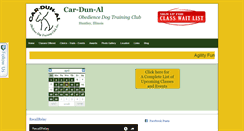 Desktop Screenshot of cardunaldogtraining.com